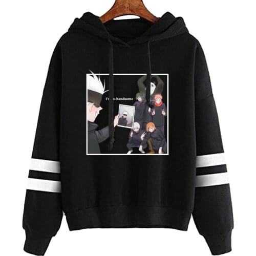 Jujutsu Kaisen Woman and Man Printed Hoodies Sweatshirt Harajuku Hoodies