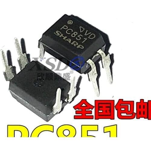 Xinyuan 10pcs/lot PC851 DIP-4 PC851XNNSZ0F DIP PC851XJ0000F DIP4 optocoupler