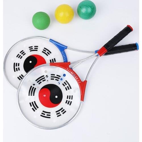 Tai Chi Soft Power Racket Set Middle-aged and elderly aluminum alloy fitness racket Outdoor fitness racket