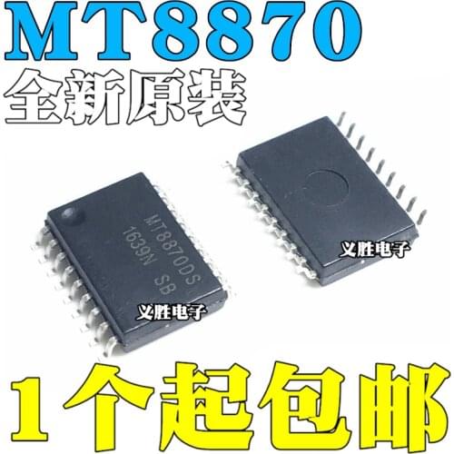 New and original MT8870 MT8870DS SOP18 Tone decoder, driver interface chip Drive interface IC chip Integrated block components