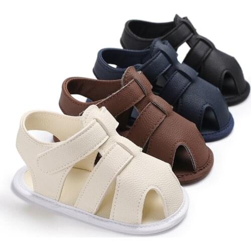 0-18M Baby Shoes 2018 Summer New Baby Boys Breathable Anti-Slip Sandals Newborn Soft Walking Shoes Baby Girls Shoes Sandalias