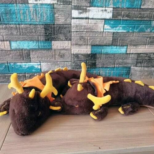 Offical Genshin Impact Pillow Doll ZHONGLI Dragon Ghost Cosplay Plush Kawaii Game Cartoon Accessories