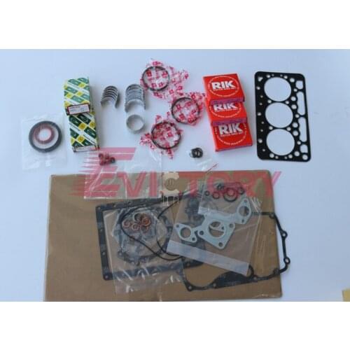 FOR KUBOTA D722 D722-E3B D722-KA overhaul piston ring bearing cyliner gasket