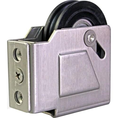 90-Type Sliding Door Plastic Steel Screen Window Pulley Aluminum Alloy Nylon Wheel Muted Roller House Hardware