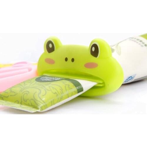 Cartoon Kongfu Panda Toothpaste Dispenser Bathroom Facial Cleanser Squeezer Makeup Extruder Cream Cosmetic Saver