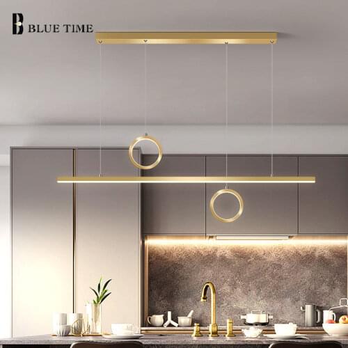 Modern Led Pendant Lamp For Living Room Dining room Restaurant Kitchen Chandelier Pendant Light Home Lighting FIxtures 110V 220V