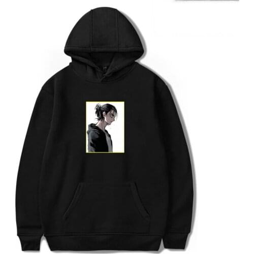 2021 Japanse Anime Attack On Titan Manga Hoodie Sweatshirt Long Sleeve Pullover Unisex Streetwears Casual Harajuku Clothes