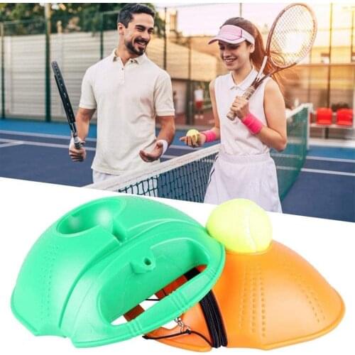 Beginner Tennis Single Trainer Self-study Special Sports Fitness Equipment Rubber Band Rebound Outdoor School Sporting Goods