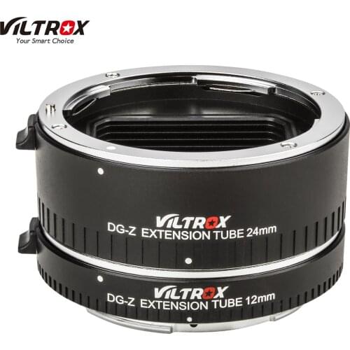 Viltrox DG-Z Automatic Macro Extension Tubes 12mm 24mm Metal Adapter Ring Auto Focus Auto Exposure TTL for Nikon Z Mount Camera