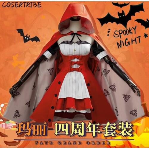 Anime Fate Grand Order FGO Marie Antoinette 4th Anniversary Uniforms Lolita Dress Cosplay Costume Women Halloween Free shipping