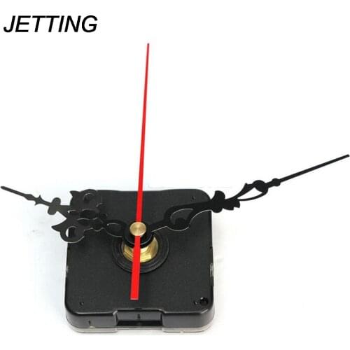 1Set Silent Large Wall Quartz Clock Movement Mechanism Hands Repair Tool Parts Kit DIY Set With Hook Drop Shipping