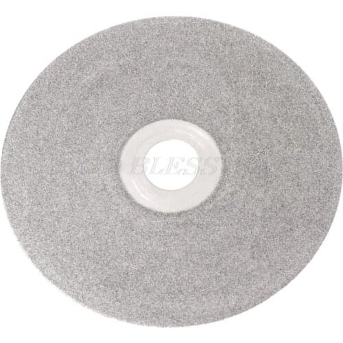 4" 100mm 80-2000# Diamond Coated Flat Lap Wheel Lapidary Polishing Grinding Disc Drop Shipping