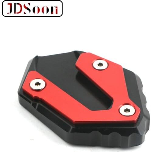 Side Stand Kickstand Enlarge Extension Pad for Yamaha MT-07 Tracer 700 XSR700 FZ-07 Moto Cage MT07 FZ07 2014 2015 2016 2017 2018