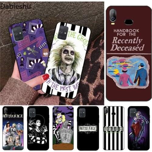 Beetlejuice Handbook Customer Phone Case For Samsung Galaxy A21S A01 A11 A31 A81 A10 A20E A30 A40 A50 A70 A80 A71 A51