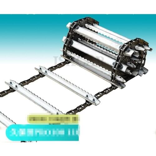 For Kubota PRO100 1108 stainless steel original factory self-reinforcing feed inlet large chain assembly harvester accessories