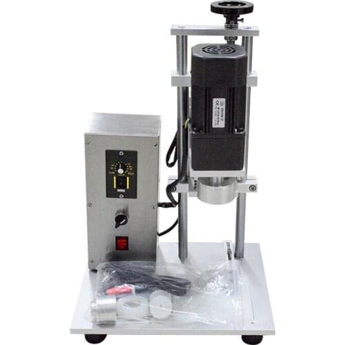 Semi Automatic Bottle Cap Screwing Machine 10-50MM Bottle Cap Sealing Machine Electric Capping Tool Coke Soda Bottle DDX-450