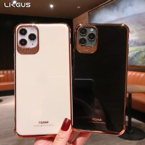 IPhone 12 Luxury Mobile Phone Case Apple 11 Electroplating Protective Lens Suitable for Apple Xr Mobile Phone Protective Cover