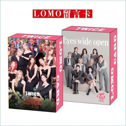 KPOP Stray Kids Bangtan Boys NCT TWICE ATEEZ Star Peripheral LOMO Card Blessing Card Hot Sale