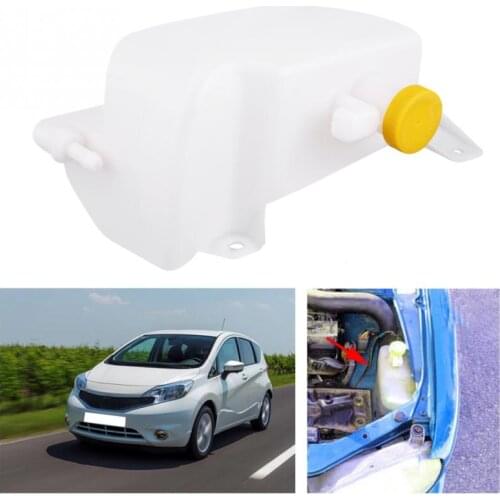 Auto Car Coolant Cooler Recovery Tank Expansion Bottle Kettle Reservoir W/ Cap for Nissan Micra 1992-2002 21710-43B01