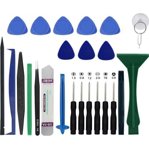 25 in 1 Mobile Phone Repair Tools Kit Pry Opening Screwdriver Set for iPhon11 11P XSmax X 8P 8 7 Samsung Phone Hand Tools Set