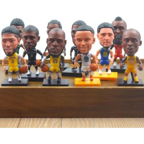 New Basketball Star Figure Doll Boys Adult Toys Car Crafts Decoration James-Kobe Curry Model Fans Kids Christmas Birthday Gift