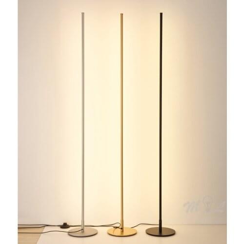 The latest stand up lamp, Nordic gold foot lamp, living room lamp, Lampard studio street lamp