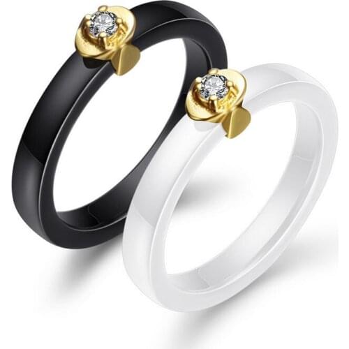 NUNCAD Rings With Cubic Zirkonia For Women