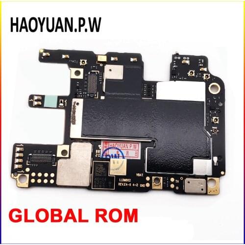 Original Working Unlocked Motherboard Flex Circuits Cable FPC MB For Xiaomi A2 MiA2 MA2 Mi A2 6X Electronic Panel Global ROM