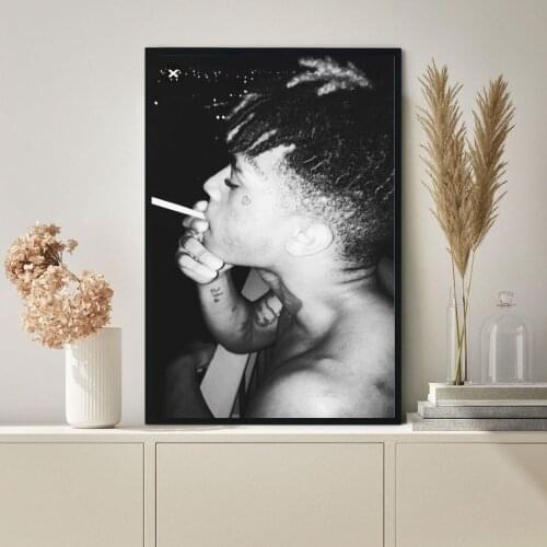 XXXTentacion Poster Music Star Singer Hip Hop Rap Canvas Print Wall Painting Home Decoration