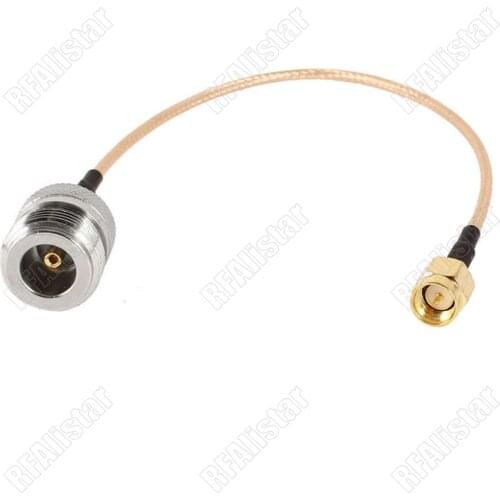 N Type Female Jack to SMA Male Plug RF Pigtail Coaxial Cable RG316 For WIFI Antenna 15cm/30cm/50cm/80cm/1M/2Meter Long Or Custom