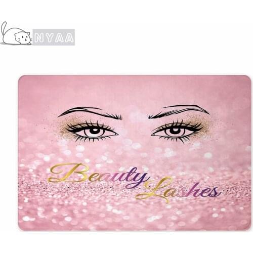 Eyelash Color Bathroom Non Slip Entrance Door Bathroom Kitchen Living Room Mat Indoor Carpet Doormat Decor Home Decor