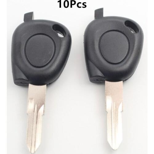 XIEAILI 10Pcs/lot Replacement Case Transponder Key Shell For Peugeot 206/207 Can Install Chip K15