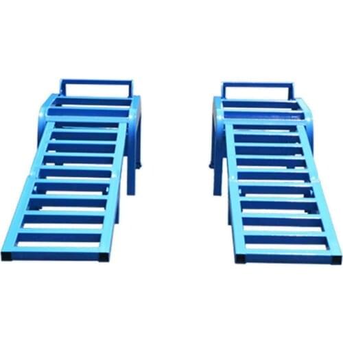 Car Access Steel Ramps Folding Loading Ramp Heavy Duty Maintenance Lifting Equipment 32CM Portable Car Lifting Ramp