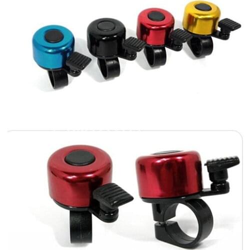 1pcs Alarm Horn Sound Alloy Metal Ring Handlebar Bell for Bike Bicycle Cycling colorful mountaion bike bell