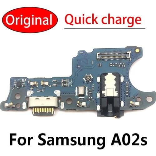 100% Original New For Samsung A02s A025F A025M USB Board Charging Port Board USB Connector Board Flex Cable