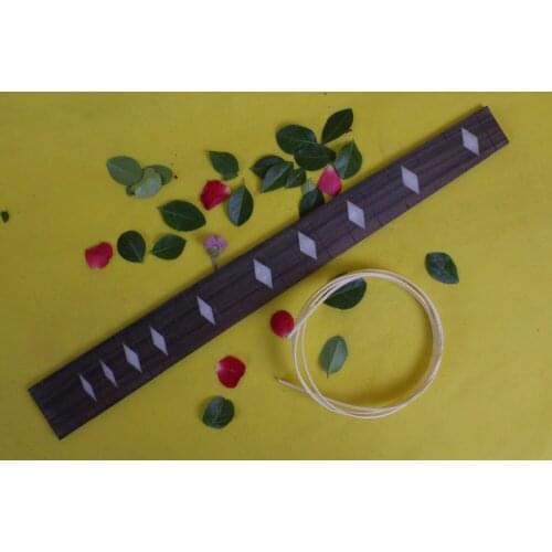 Guitar Accessories 1 x 25.5"electric Guitar Fretboard electric guitar ROSE Wood Fretboard Parts 00-36# inlay