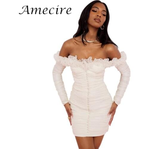 Amecire Summer Chiffon Dresses