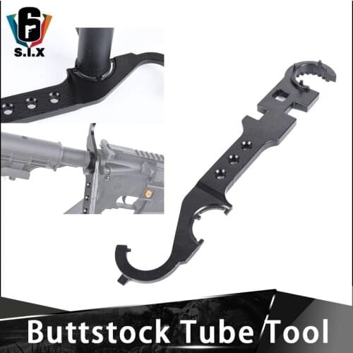 AR 15 Hunting Combo Steel Wrench Tool Castle Nut Butt Stock Tube Tool Handguard Wrench Kit Barrel