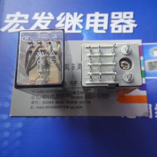 Free shipping lot (10 pieces/lot) original New HONGFA HF HFG18-024-4Z1 24VDC 14PINS 5A Power Relay
