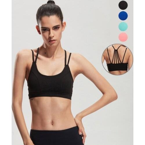 Yoga Bra Anti-shock Yoga Top Women Fitness Sports Bra Quick Dry Sportswear Without Steel Ring Sujetador Deportivo Bras Tops