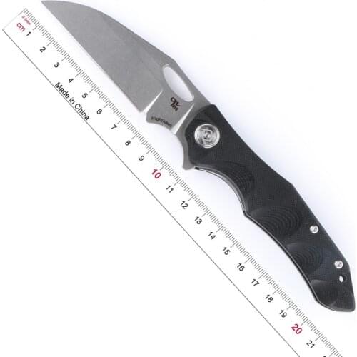 CH Nighthawk Flipper folding knife D2 blade G10 handle outdoor camping tactical practical tool EDC tool mountaineering supplies