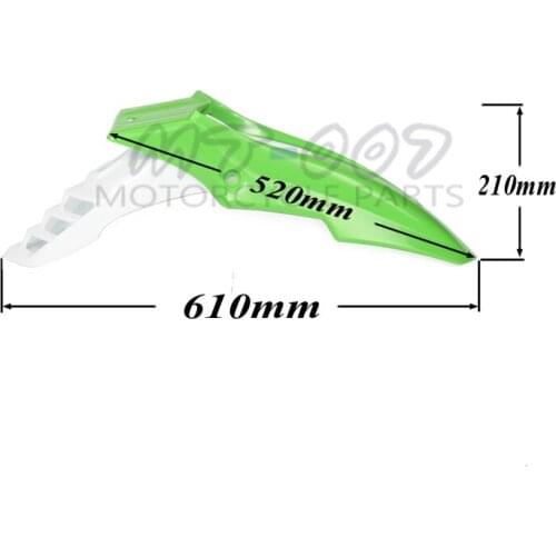 Black Off Road Dirt Pit Bike MX Motocross Motorcycle Front mudguard front fender For KLX YZF DRZ CR CRF DT RMX