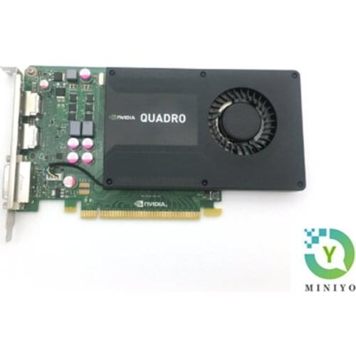 For Original Quadro K2000 2GB GDDR5 DP DVI PCI-e graphic video card CAD 3D design professional Video Card