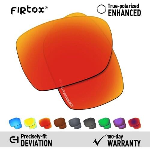 Firtox Anti-Seawater Polarized Lenses Replacement for-Oakley Deviation OO4061 Sunglasses (Lens Only) - Multiple Colors