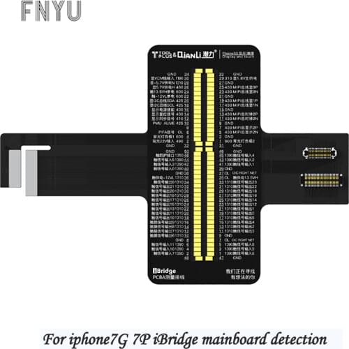 QIANLI iBridge 7P 7G mainboard detection Cable FOR FRONT REAR CAMERA Tail plug display touch Mobile phone service tool