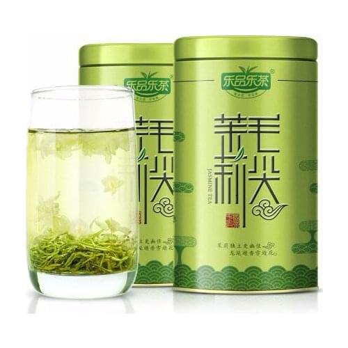 China Super Quality Jasmine Flowers Tea 125g Chinese Jasmine Mao Jian Green Tea Jasmine Flower Tea Maojian JasmineTea