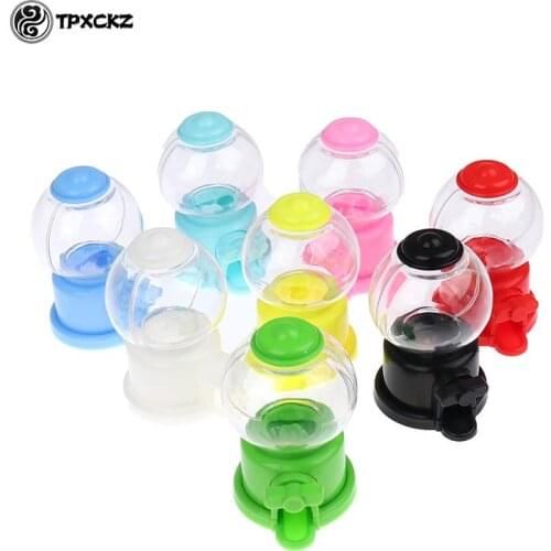 Creative Sweets Mini Candy Machine Bubble Toy Dispenser Coin Bank Kids Toy Warehouse Price Christmas Birthday Gift