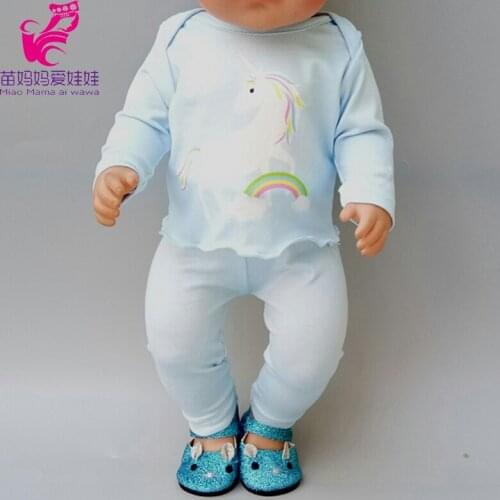 Doll clothes for 18 inch doll 43cm born baby doll clothes 45cm american doll clothes wear