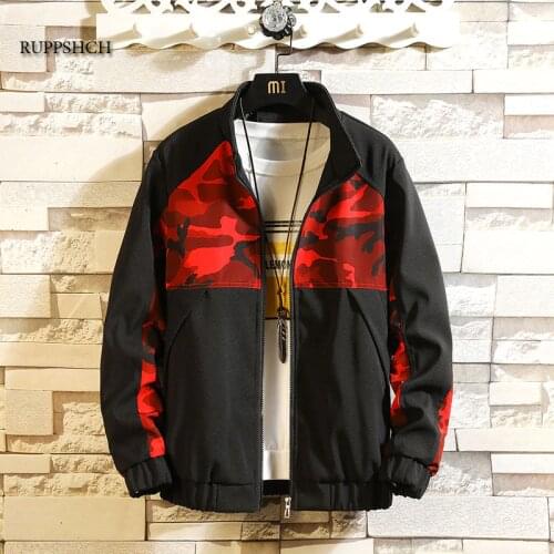 Spring Autumn Men Casual Street Wear Hip Hop Printed Camouflage Hooded Jacket Men Waterproof Clothes Men Windbreaker Jacket Men