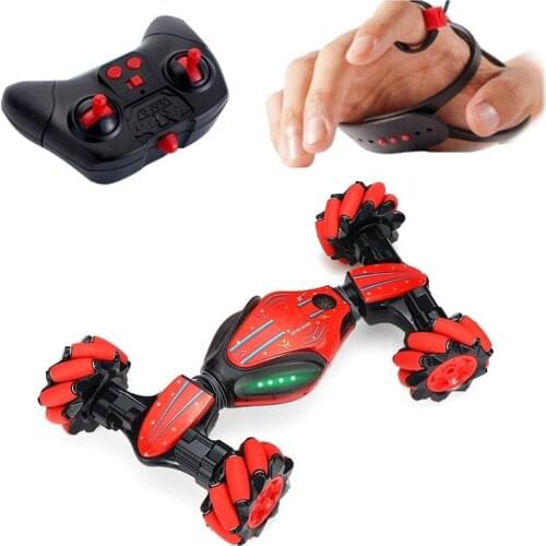 LBLA Stunt Gesture Remote Control RC Car twisting Off-Road Vehicle Drift Light Music Drift Radio Controlled Driving Car Toys